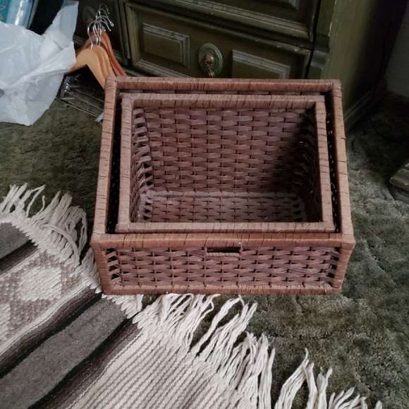 Wicker baskets - Picture 2 of 2